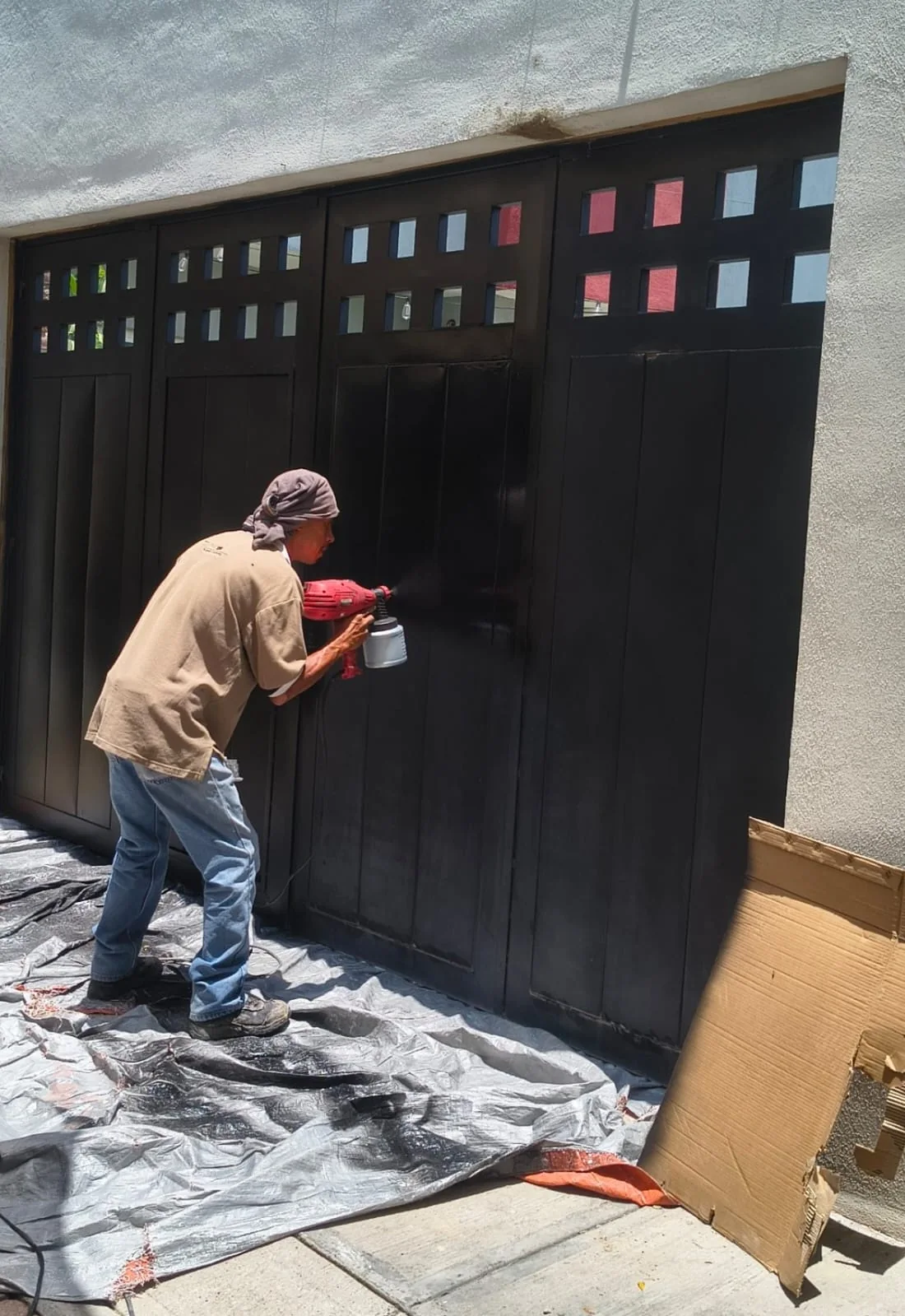 Trabajos de pintura